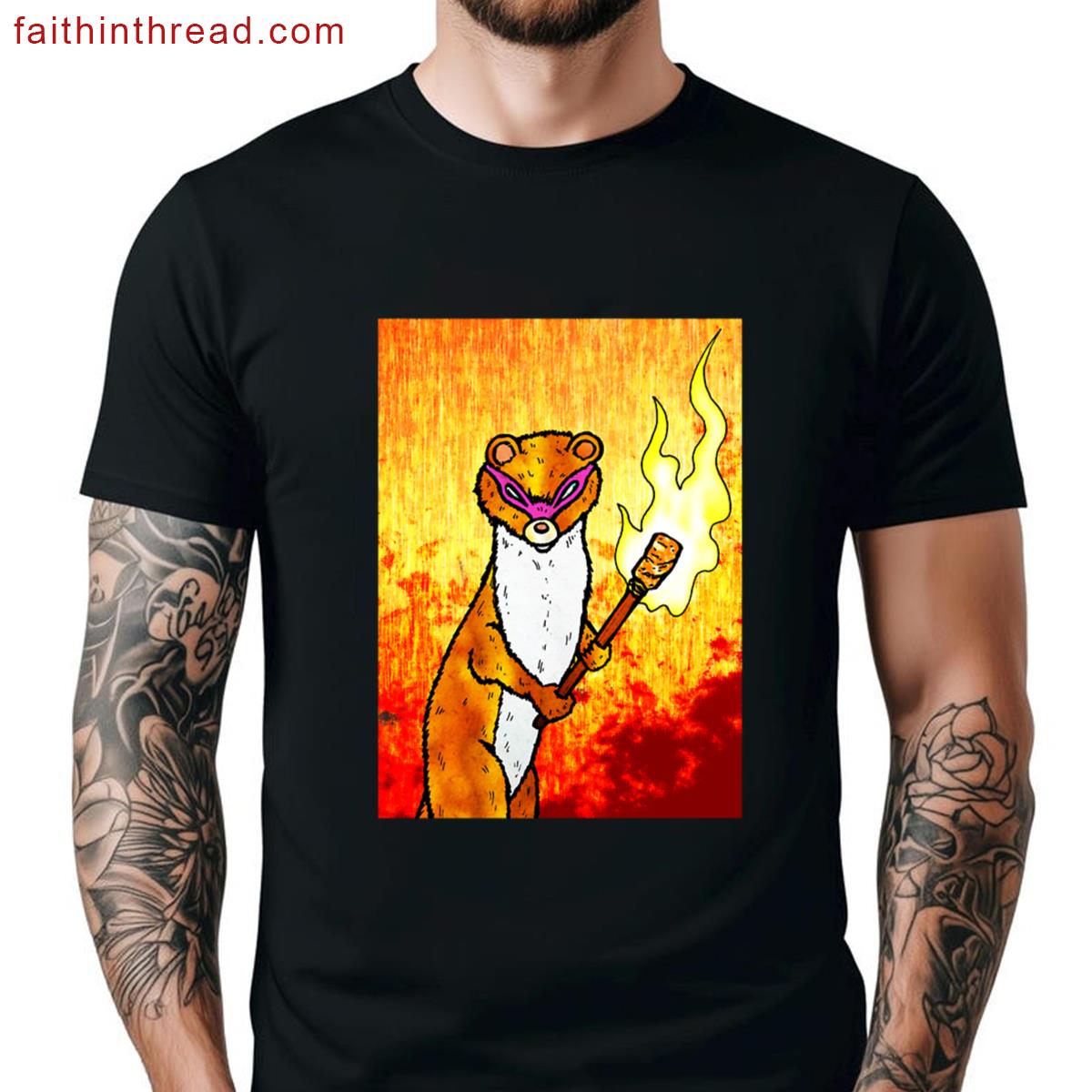 The Fire Weasel Cool Tee Shirt