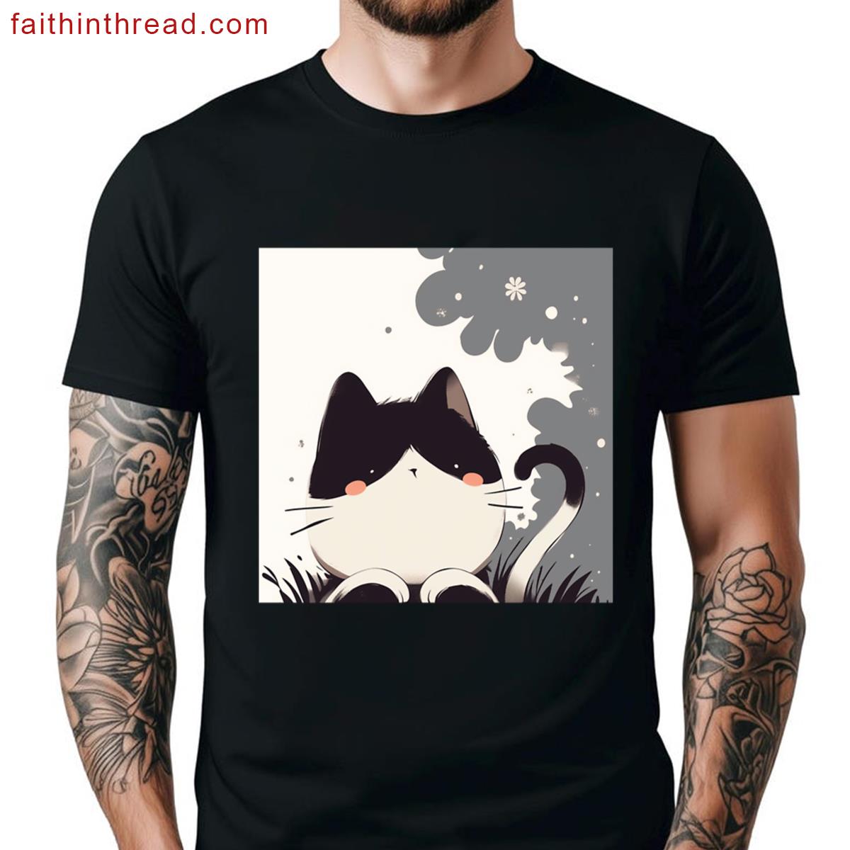 The Kitten Sitting Premium Tee Shirt