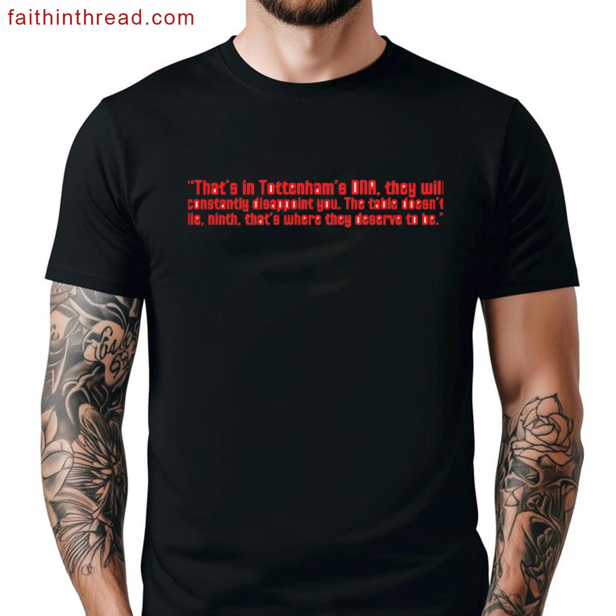 The Roy Keane Quotes Graphic Tee Shirt