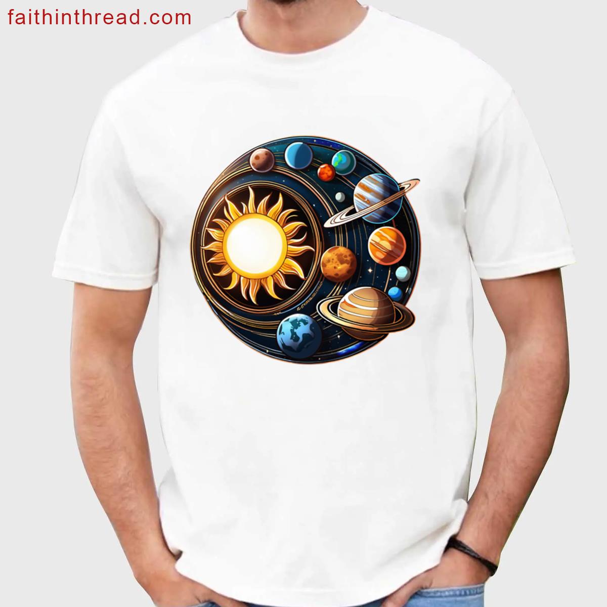 The Solar System Fun Tee Shirt