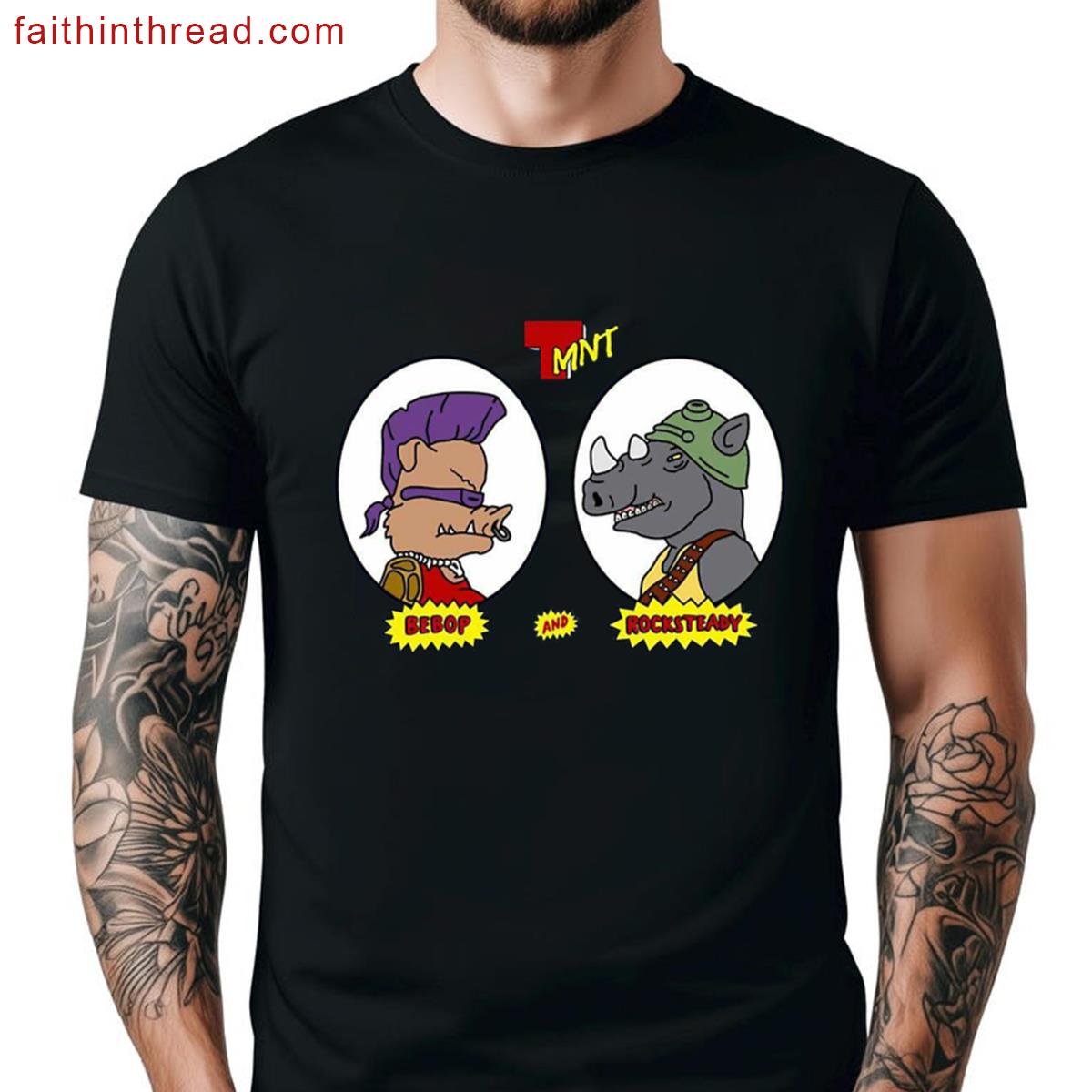 Tmnt Beavis And Butthead Graphic Tee Shirt