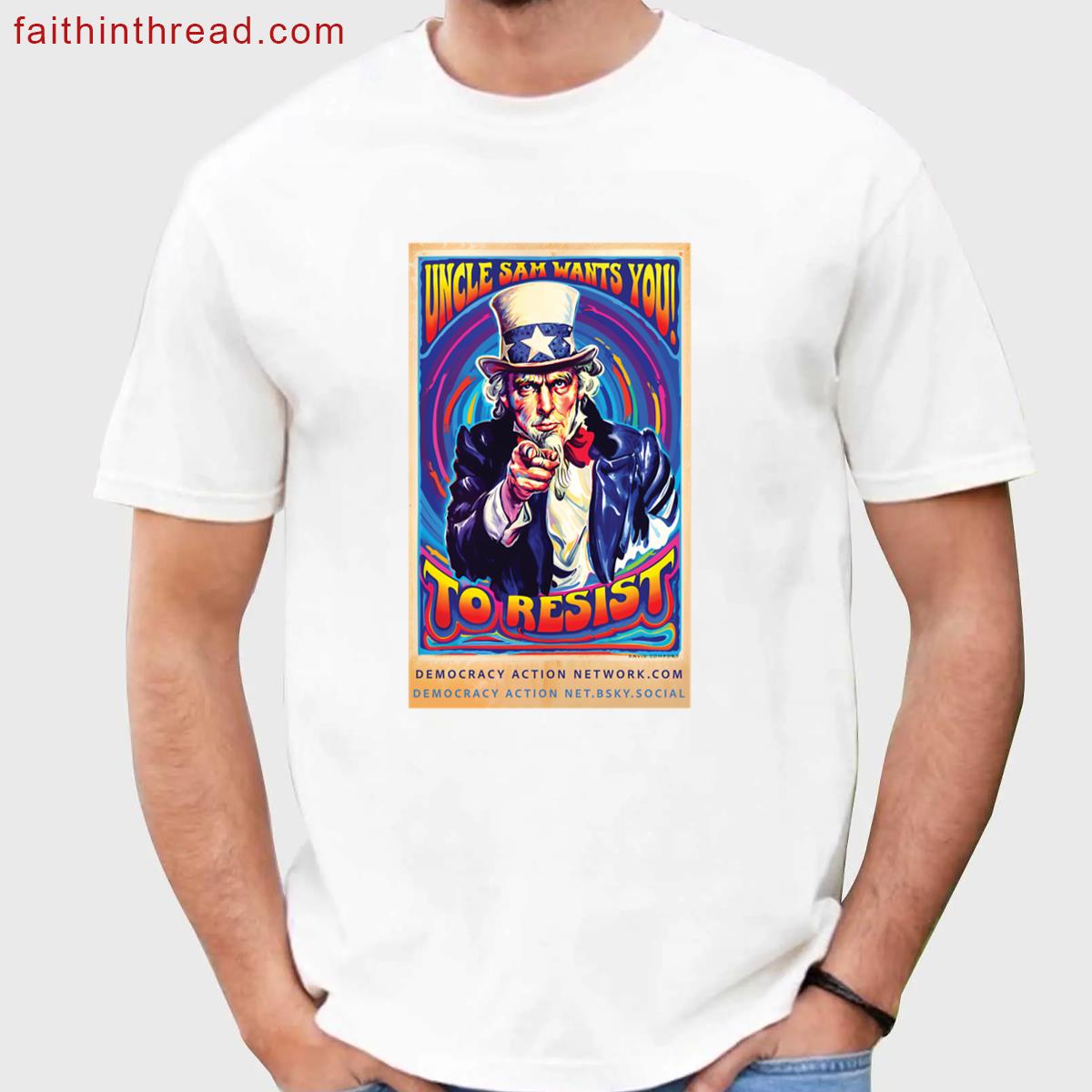 Uncle Sam Wants You Tee Shirt