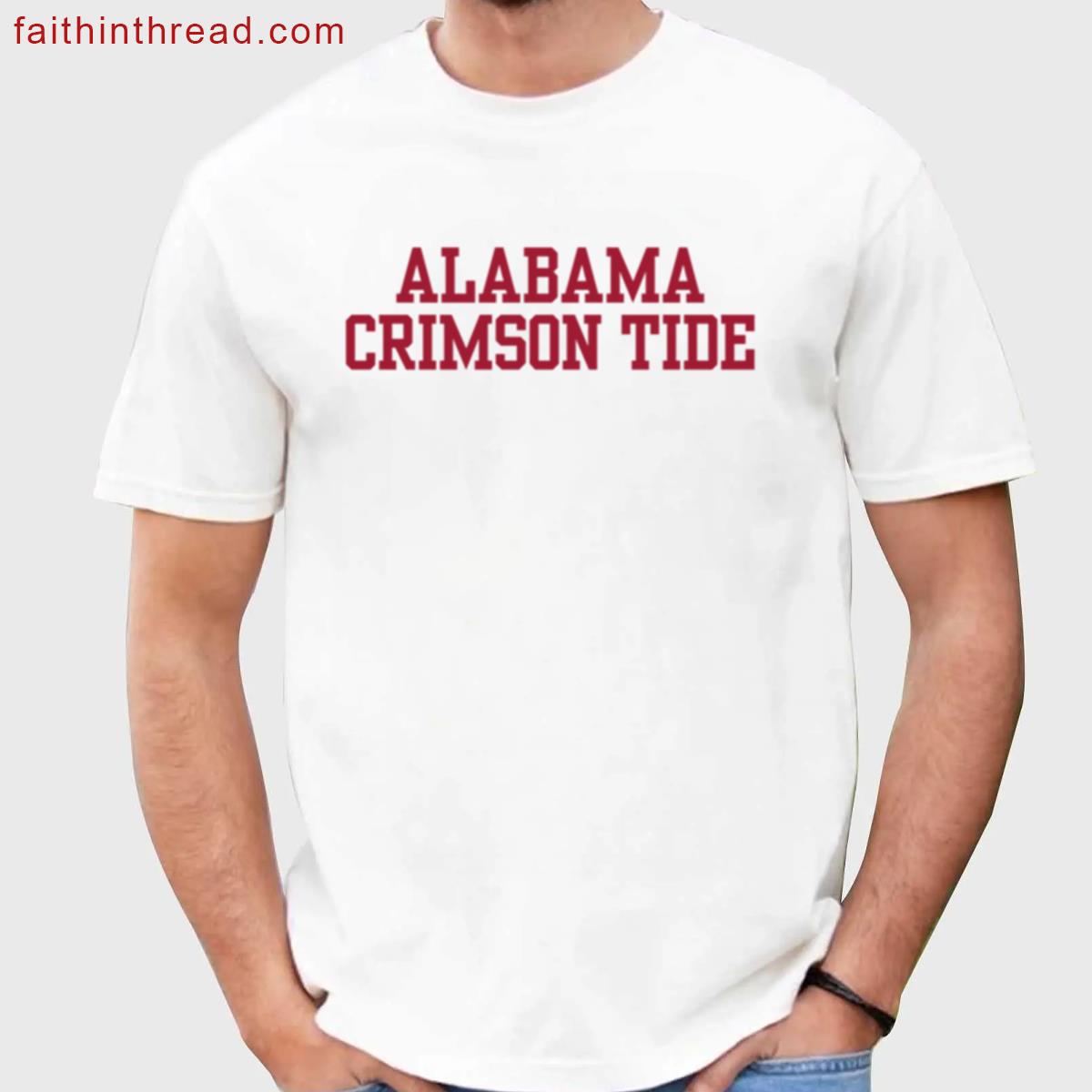 University Of Alabama Crimson Tide Apparel Shirt