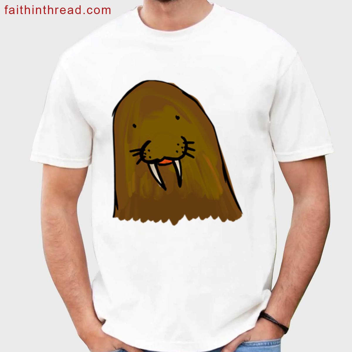 Walrus Fun Print Shirt