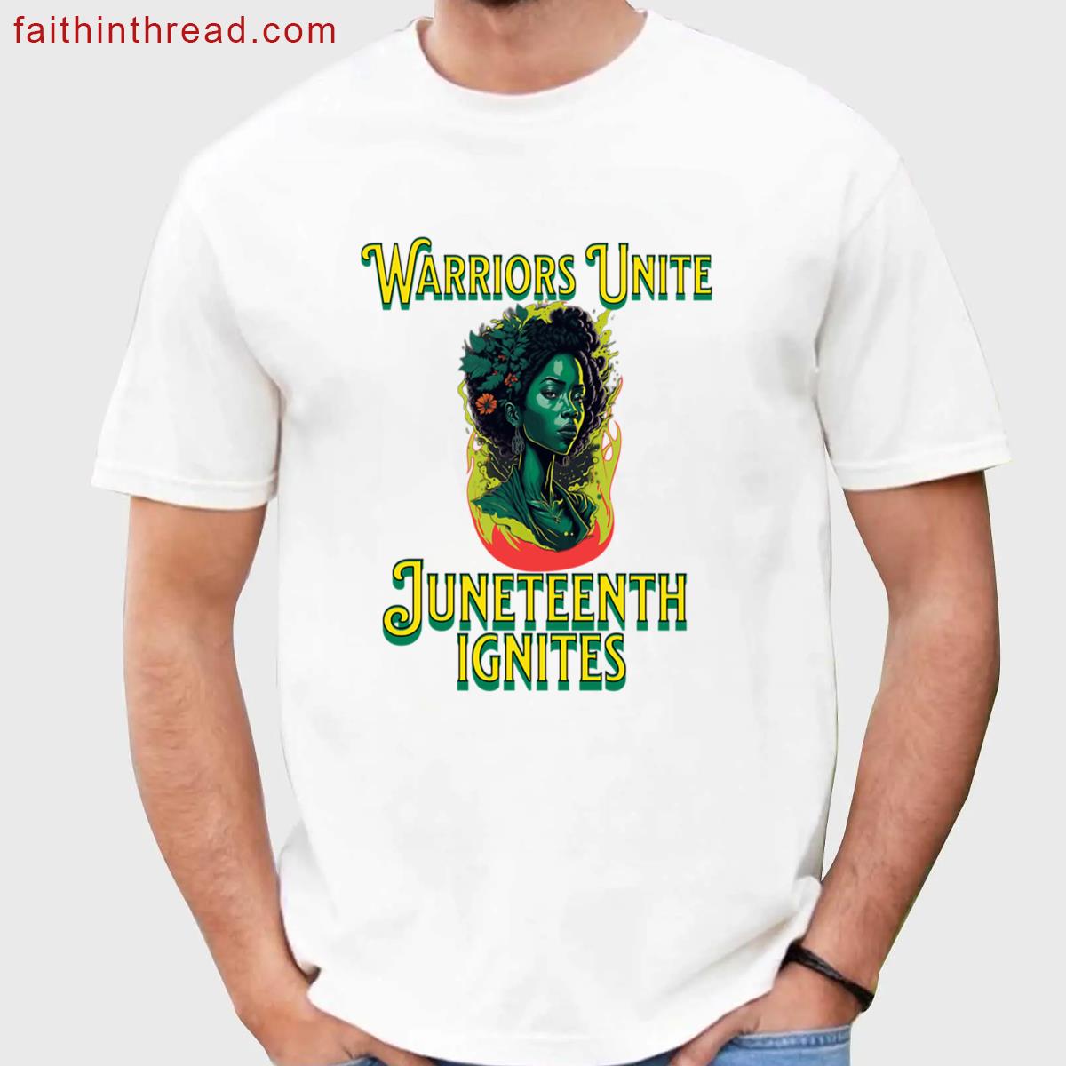 Warriors Juneteenth Ignite Tee Shirt