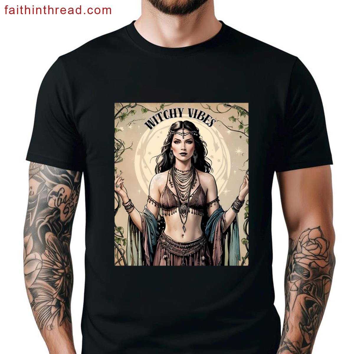 Witchy Vibes Graphic Shirt
