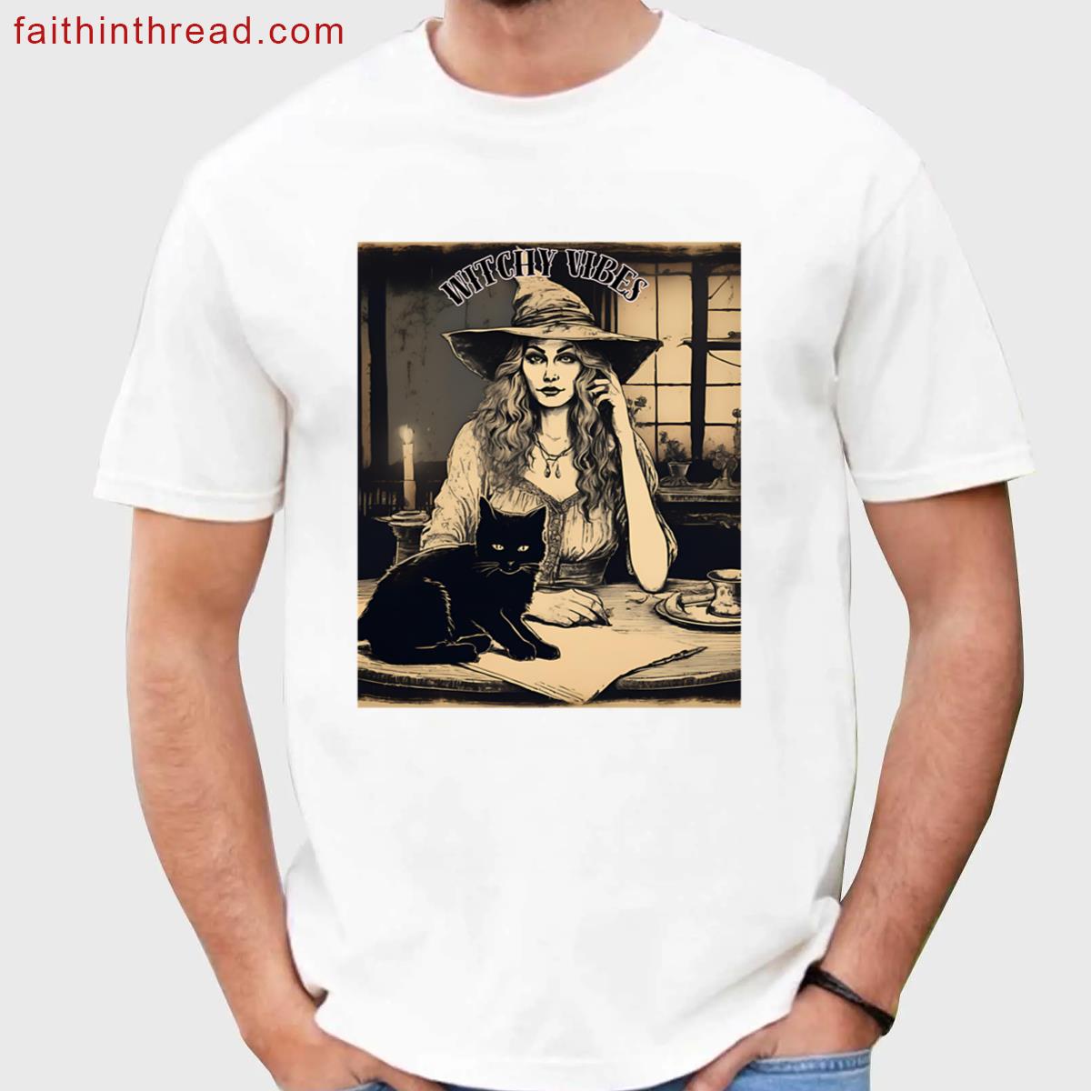 Witchy Vibes Graphic Tee Shirt