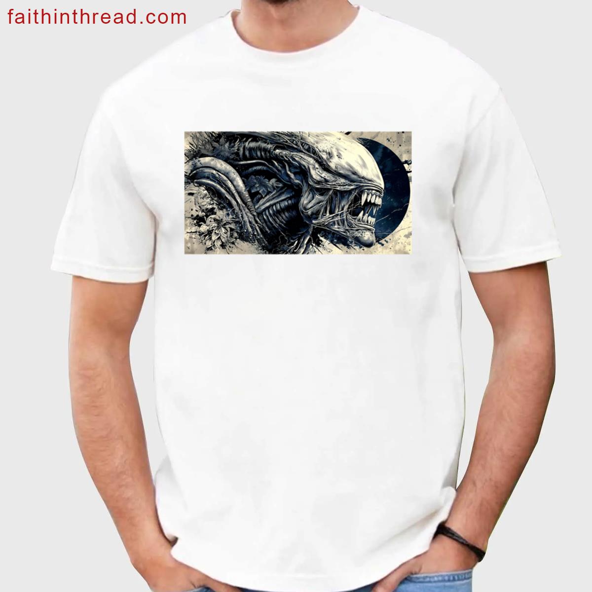 Xenomorph Alien Horror Tee Shirt