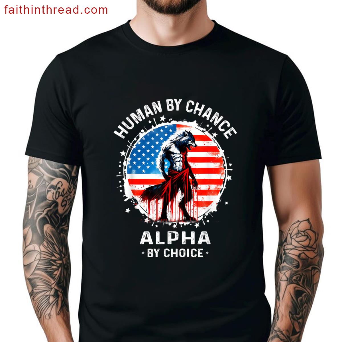Alpha Werewolf Meme Tee Shirt