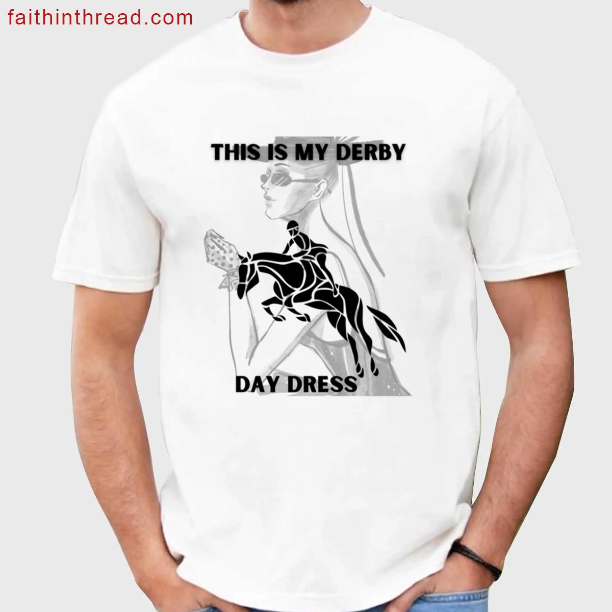 Derby Day Oversized Tee Chic Shirt