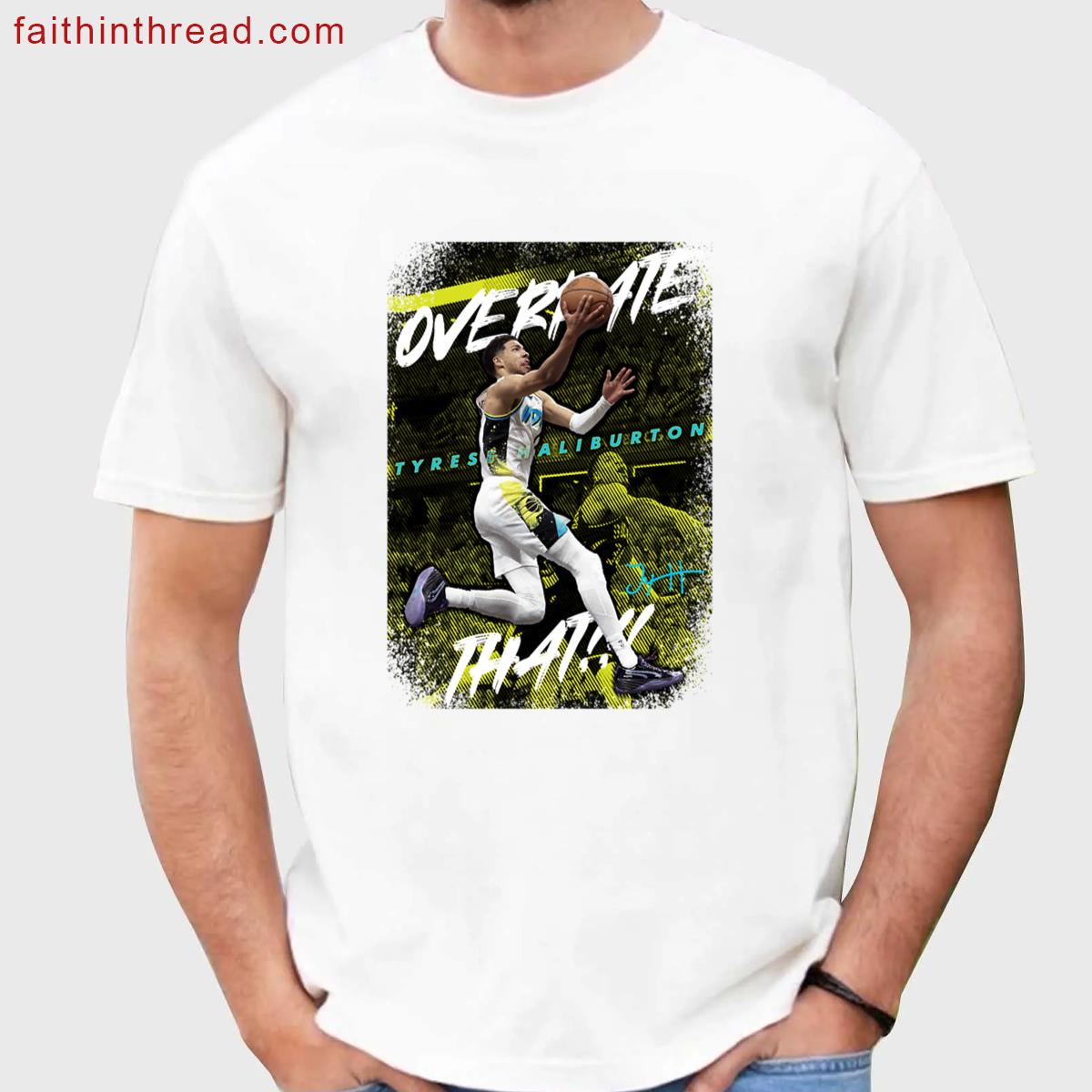 Haliburton Tyrese Design Shirt