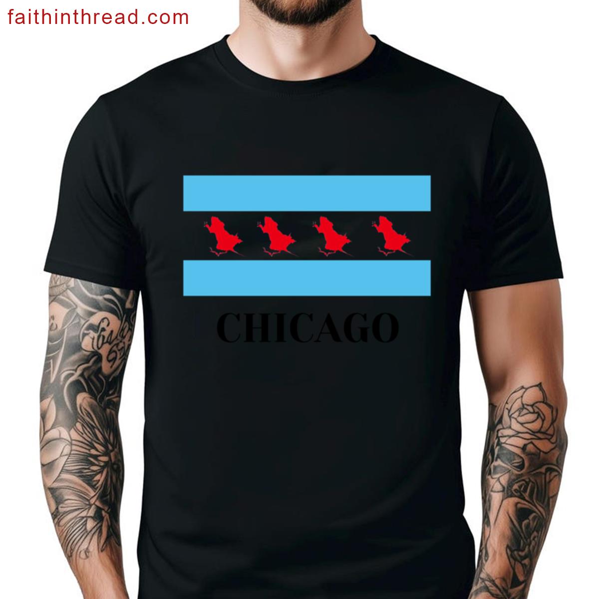 Iconic Chicago Rat Hole Graphic Tee Shirt