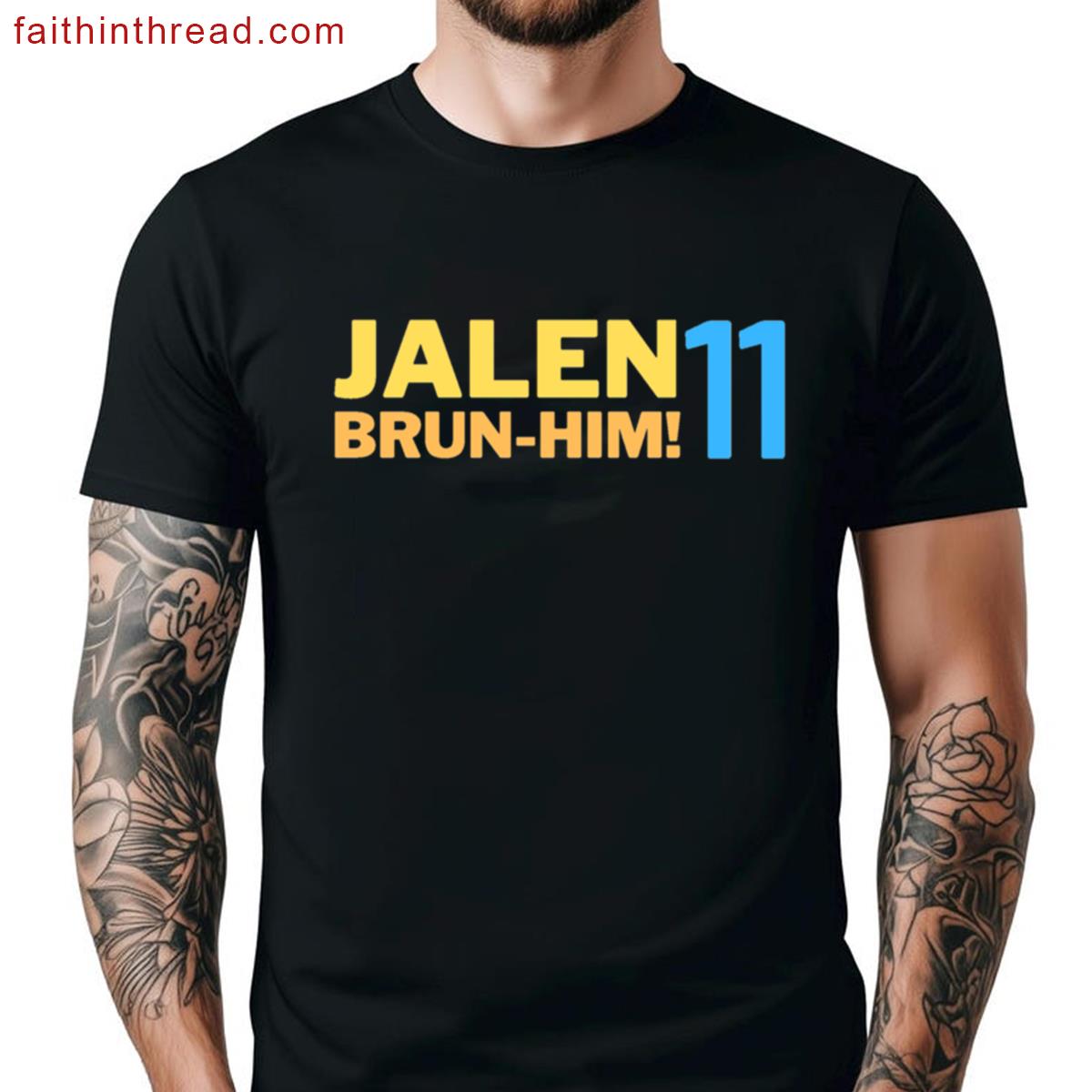 Jalen Brunson Motivational Tee Shirt