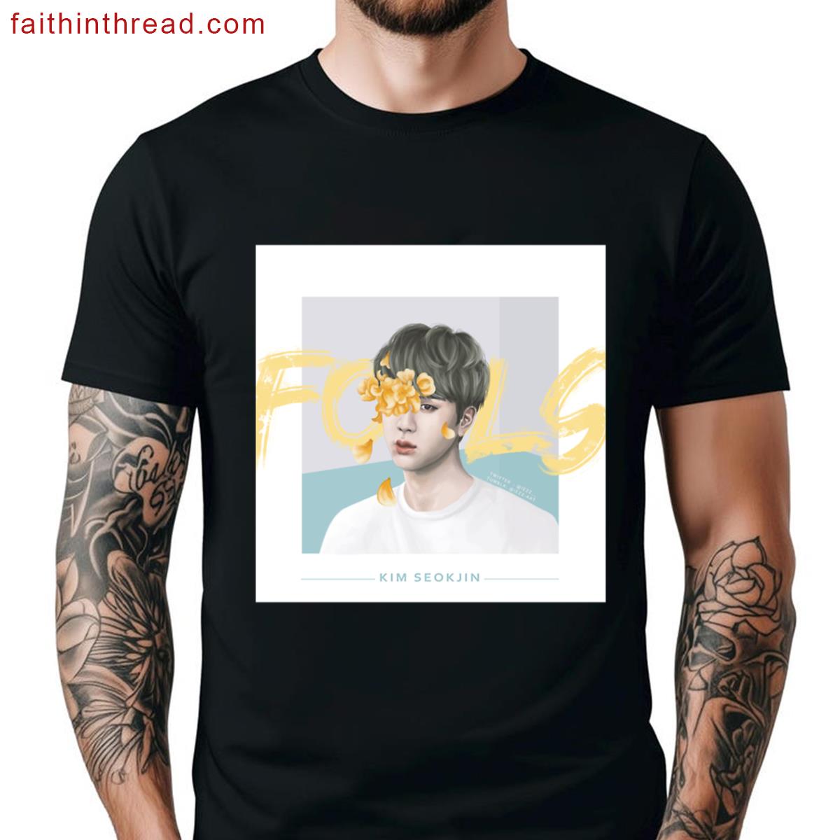 Jin Fools Graphic Tee Stylish Shirt