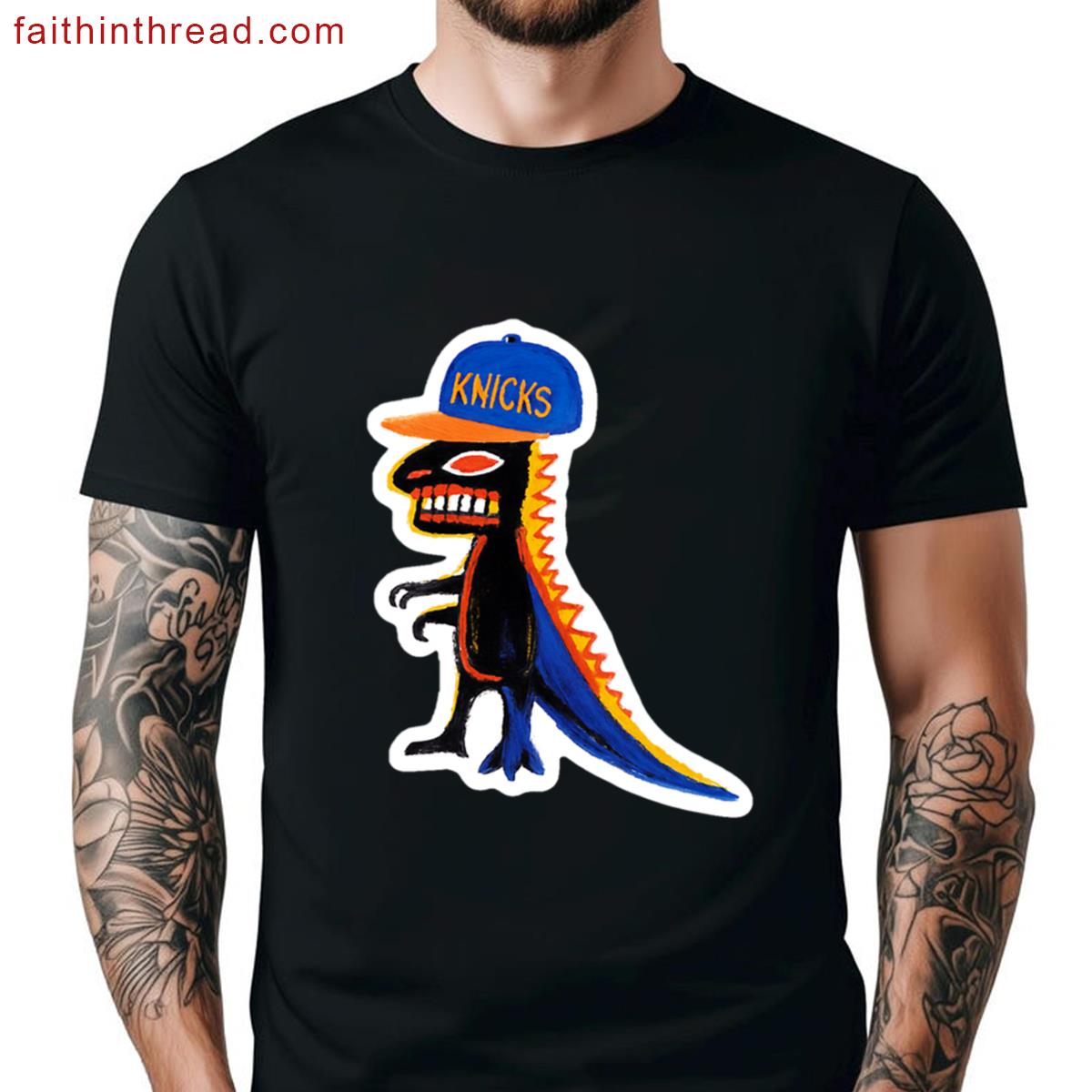 Jmb Knicks Graphic Tee Basketball Shirt