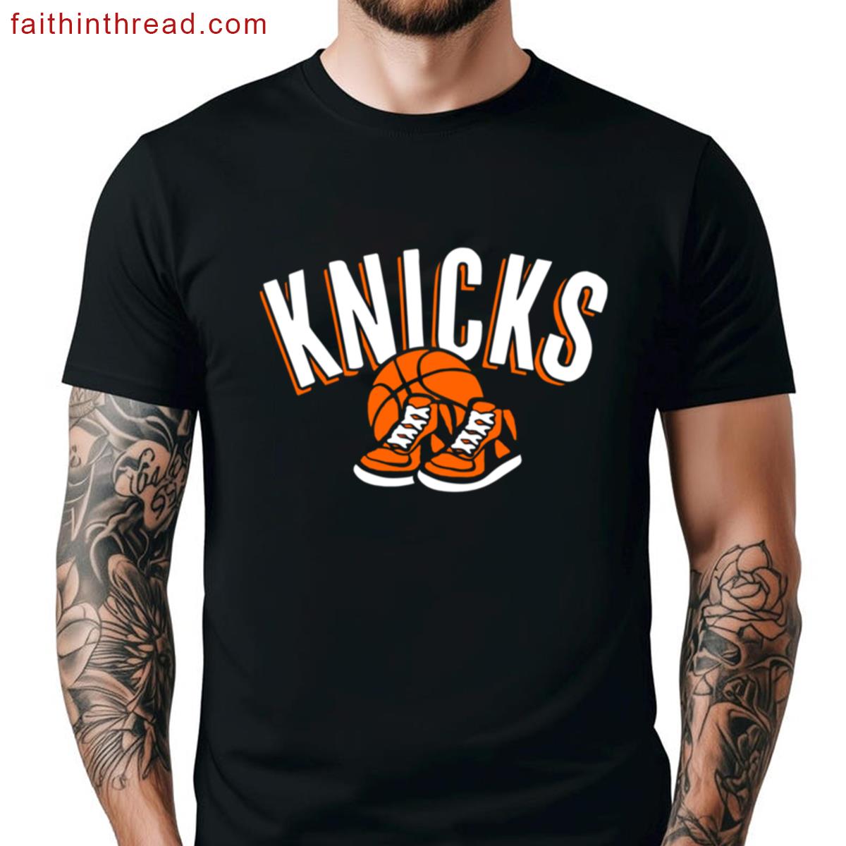 Knicks With Sneakers Fashion Tee Shirt