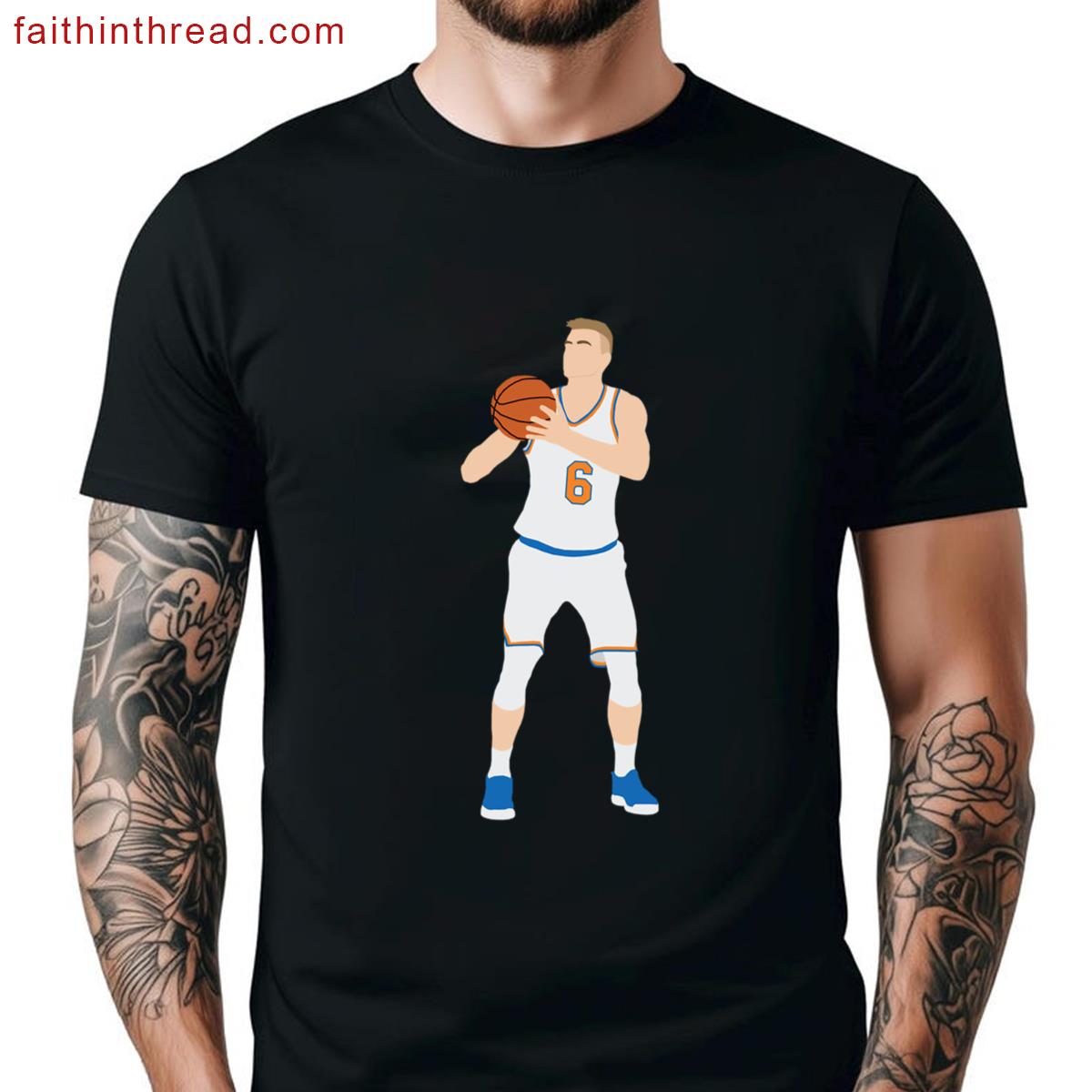 Kristaps Porzingis Graphic Tee Shirt