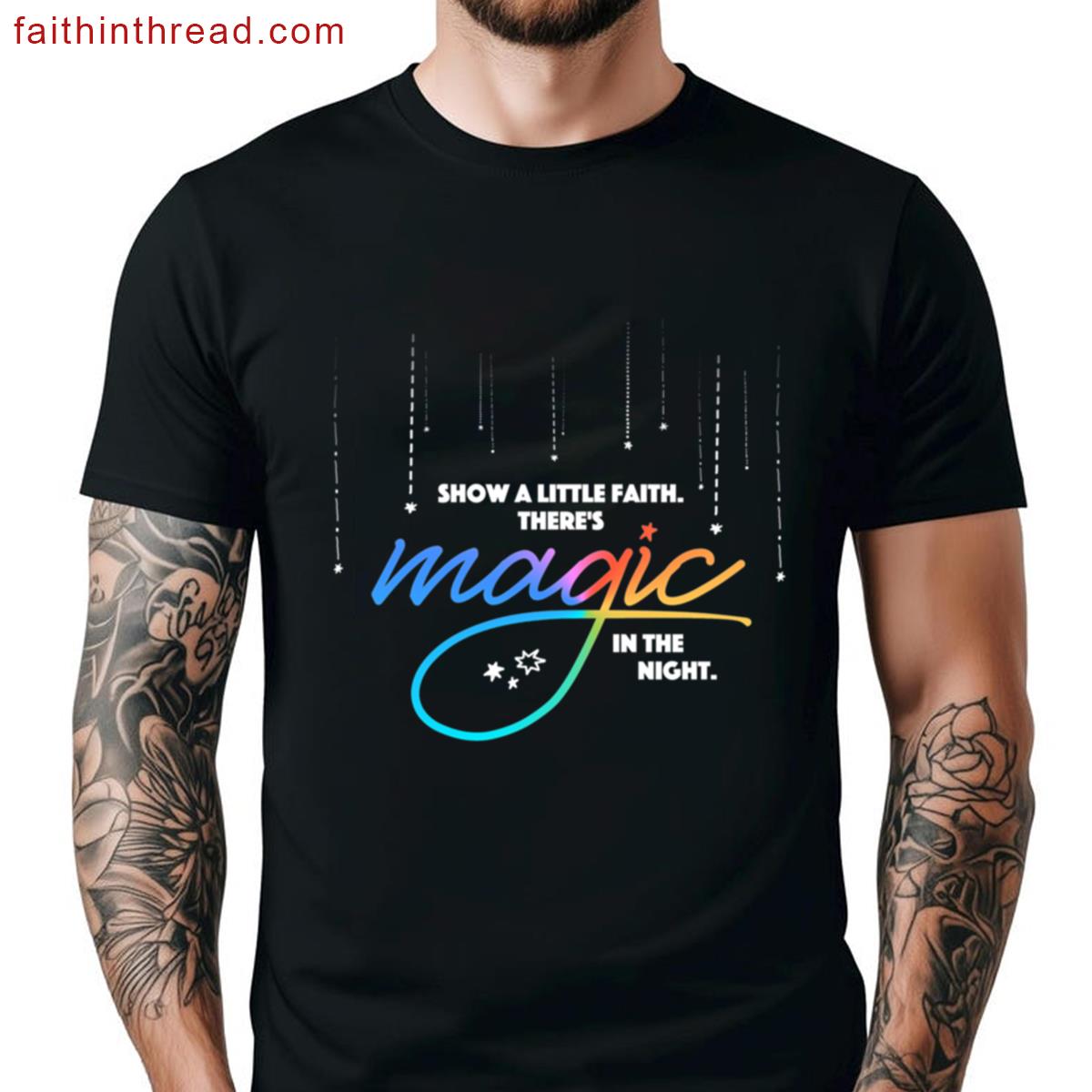 Magic Night Graphic Tee Shirt