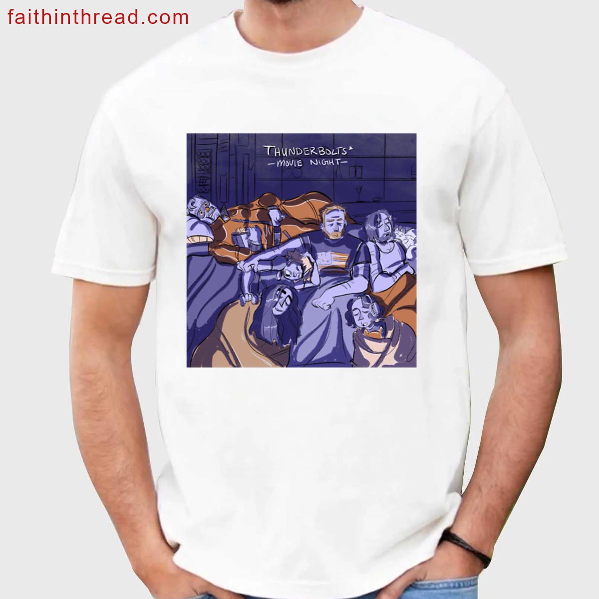 Movie Night Fun Design Shirt
