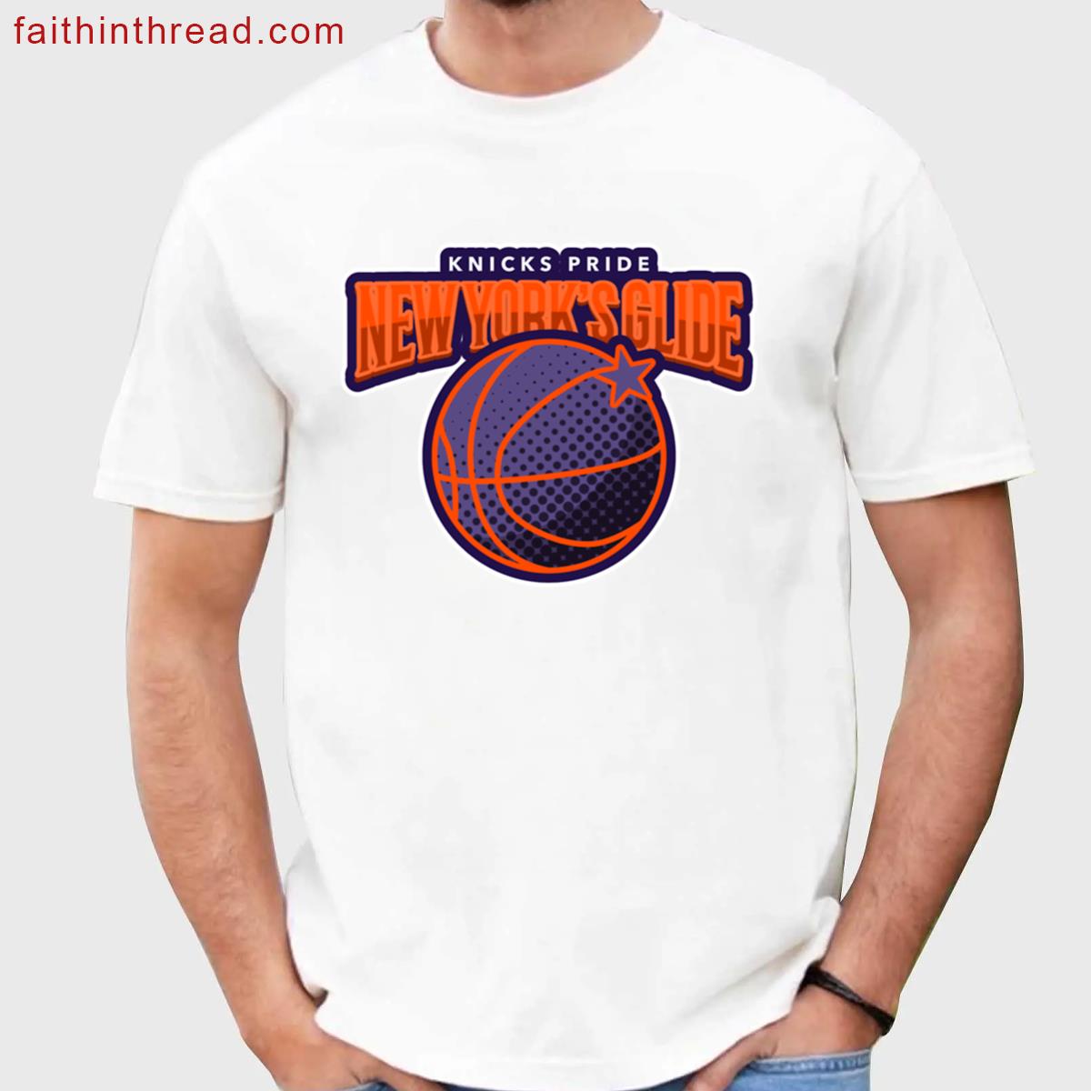New York Basketball Fan Tee Shirt