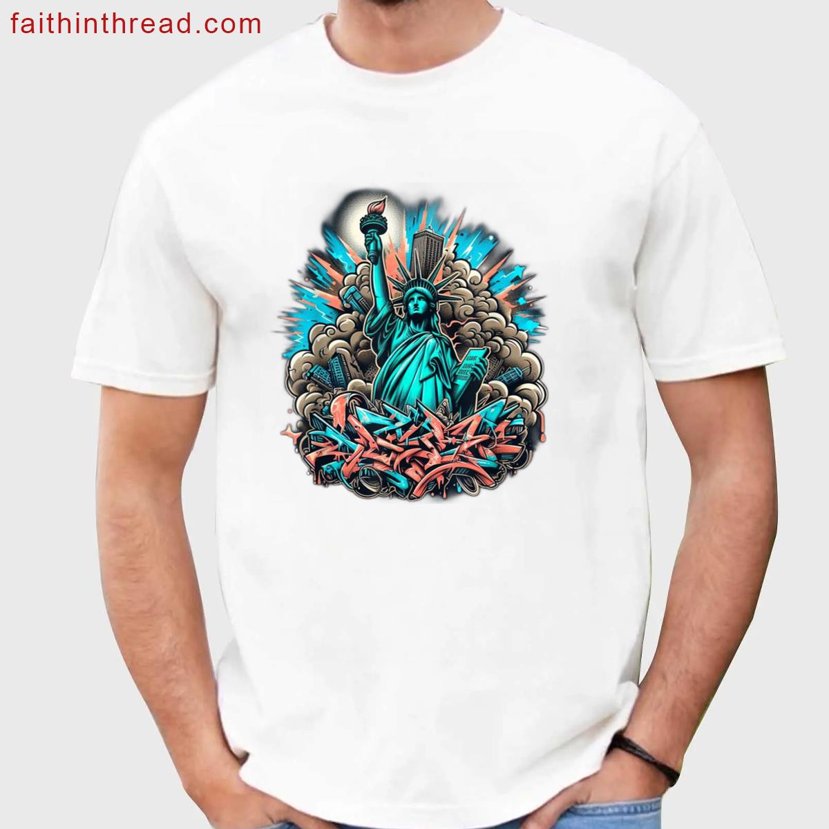 New York Graffiti Style Shirt