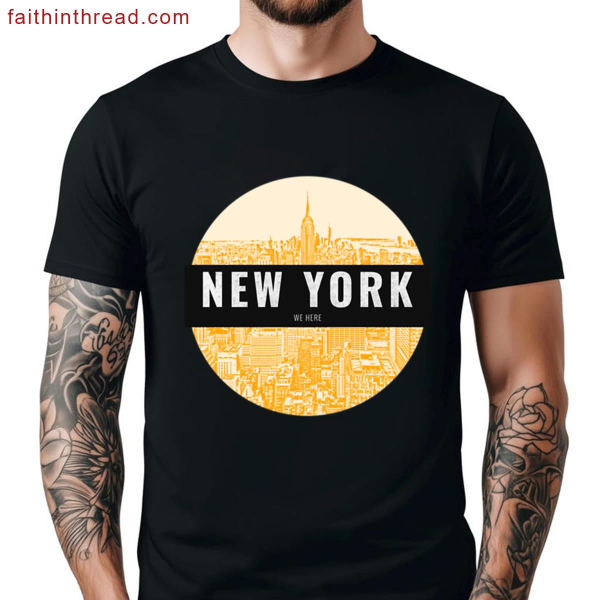 New York Knicks Pride Graphic Tee Shirt