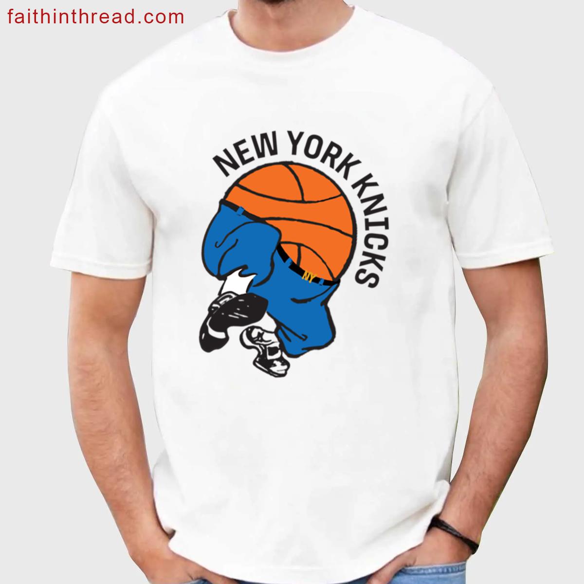 New York Oversized Logo Tee Shirt