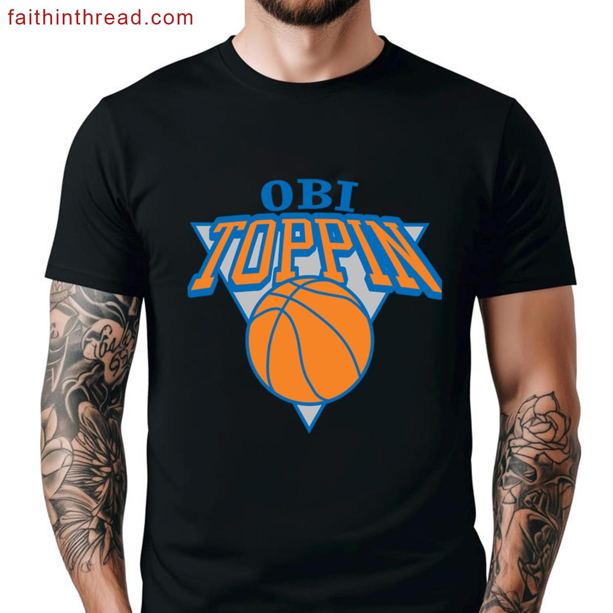 Obi Toppin Knicks Apparel Shirt