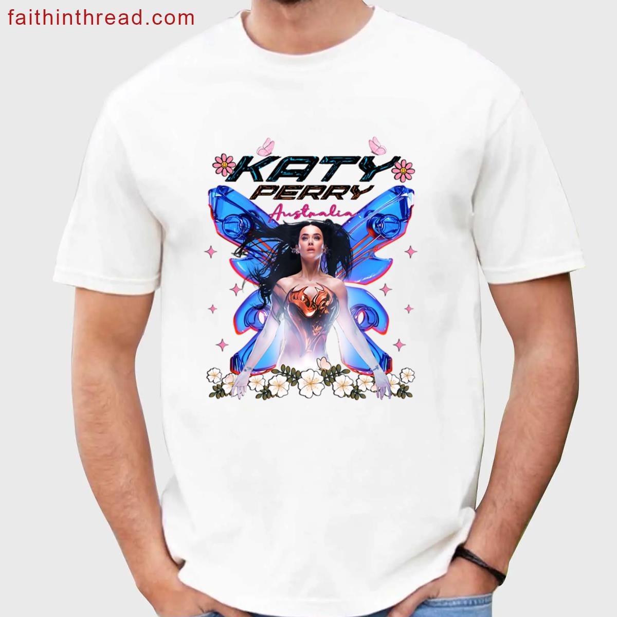 Perry Concert Butterfly Tee Shirt