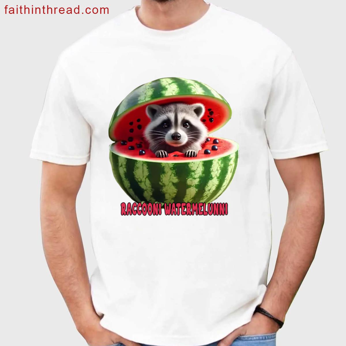 Raccooni Oversized Design Shirt