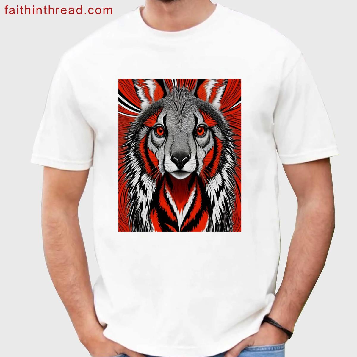 Red Kangaroo Australia Shirt