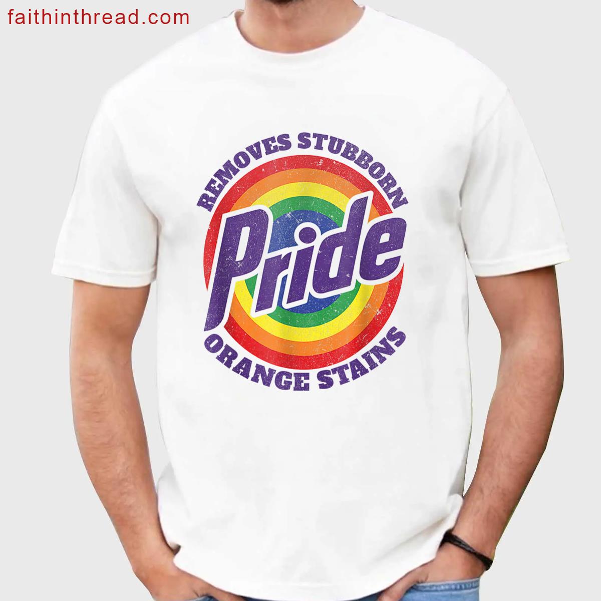 Resist Trump Lgbtq Statement Tee Shirt