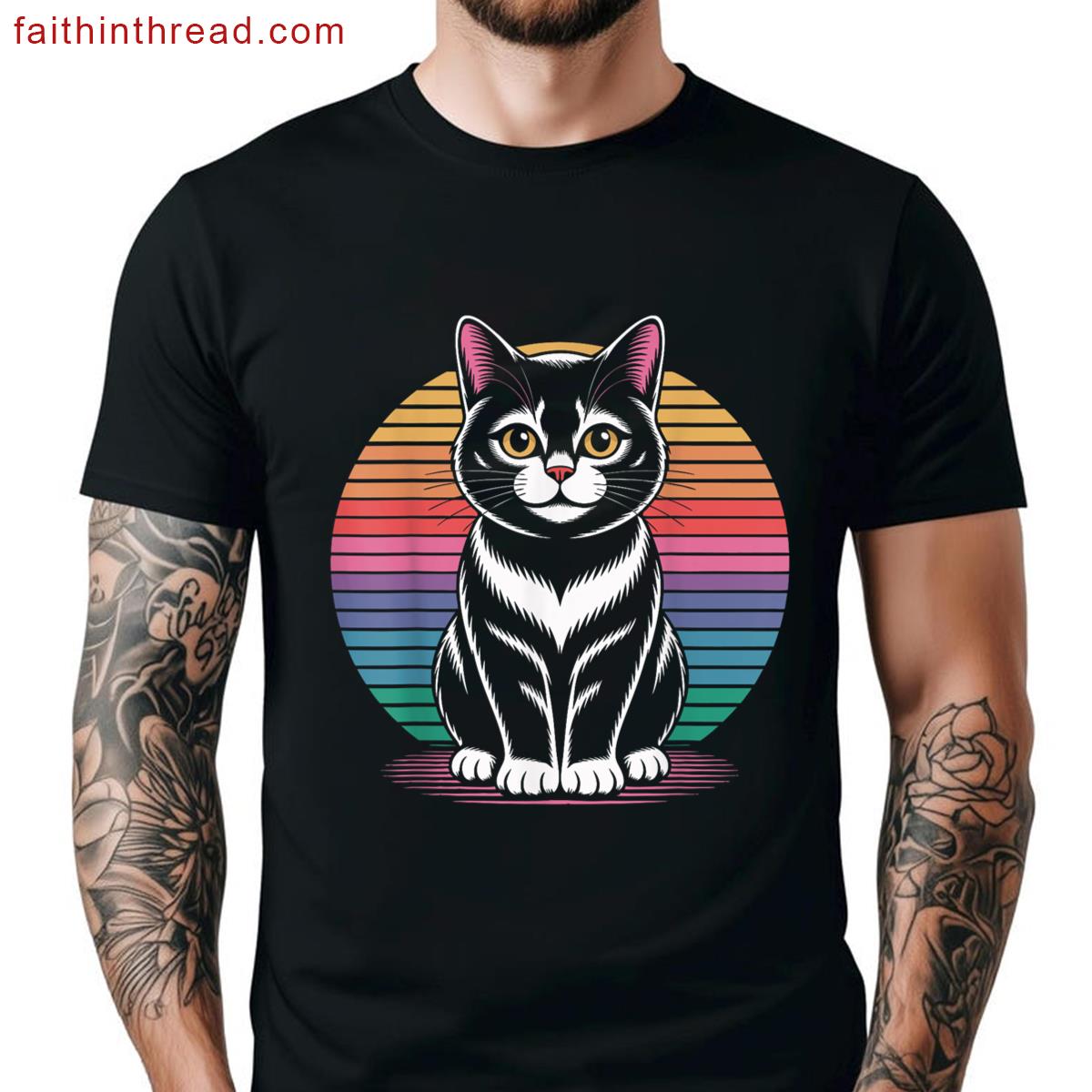 Retro Cat Apparel Shirt