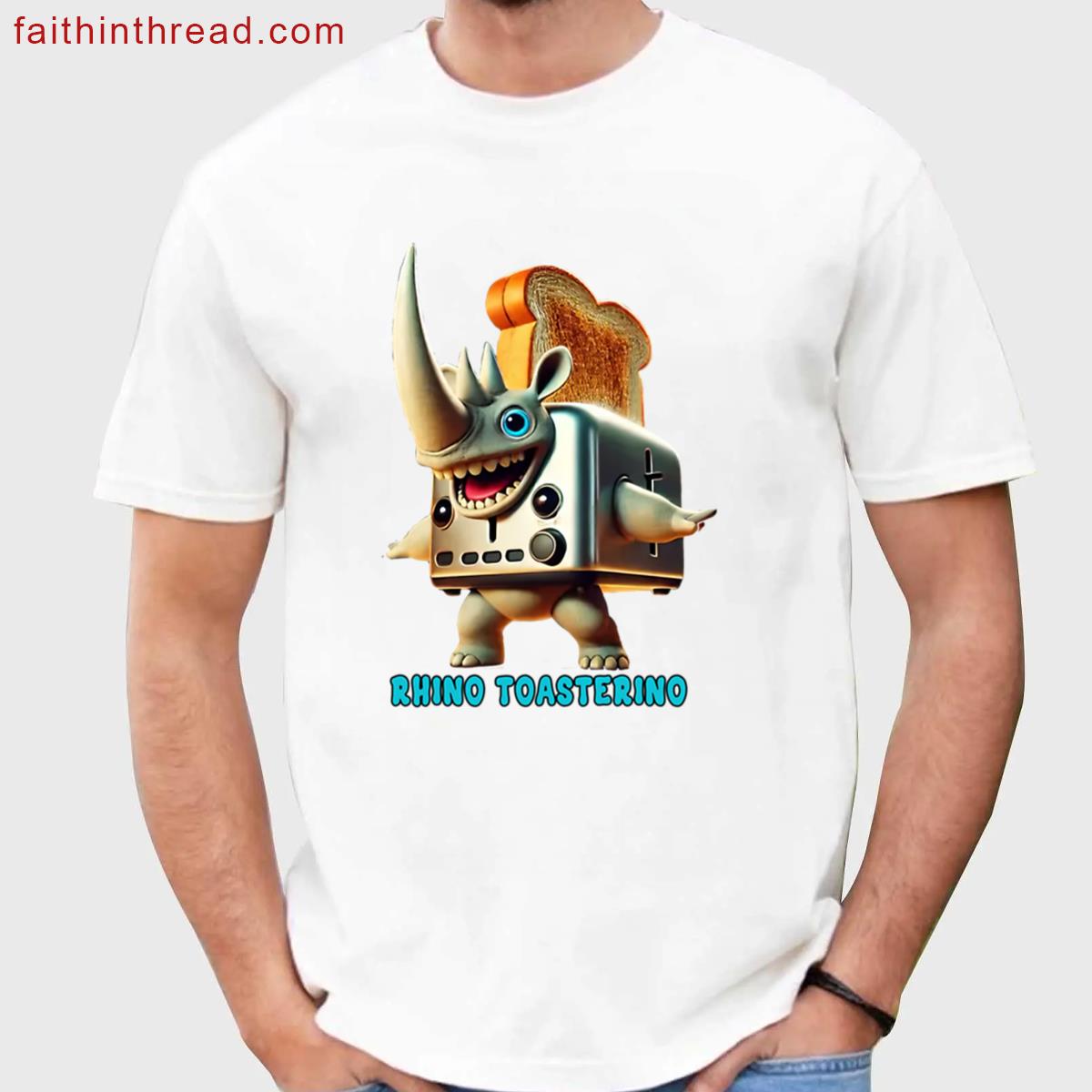Rhino Funny Toasterino Style Shirt