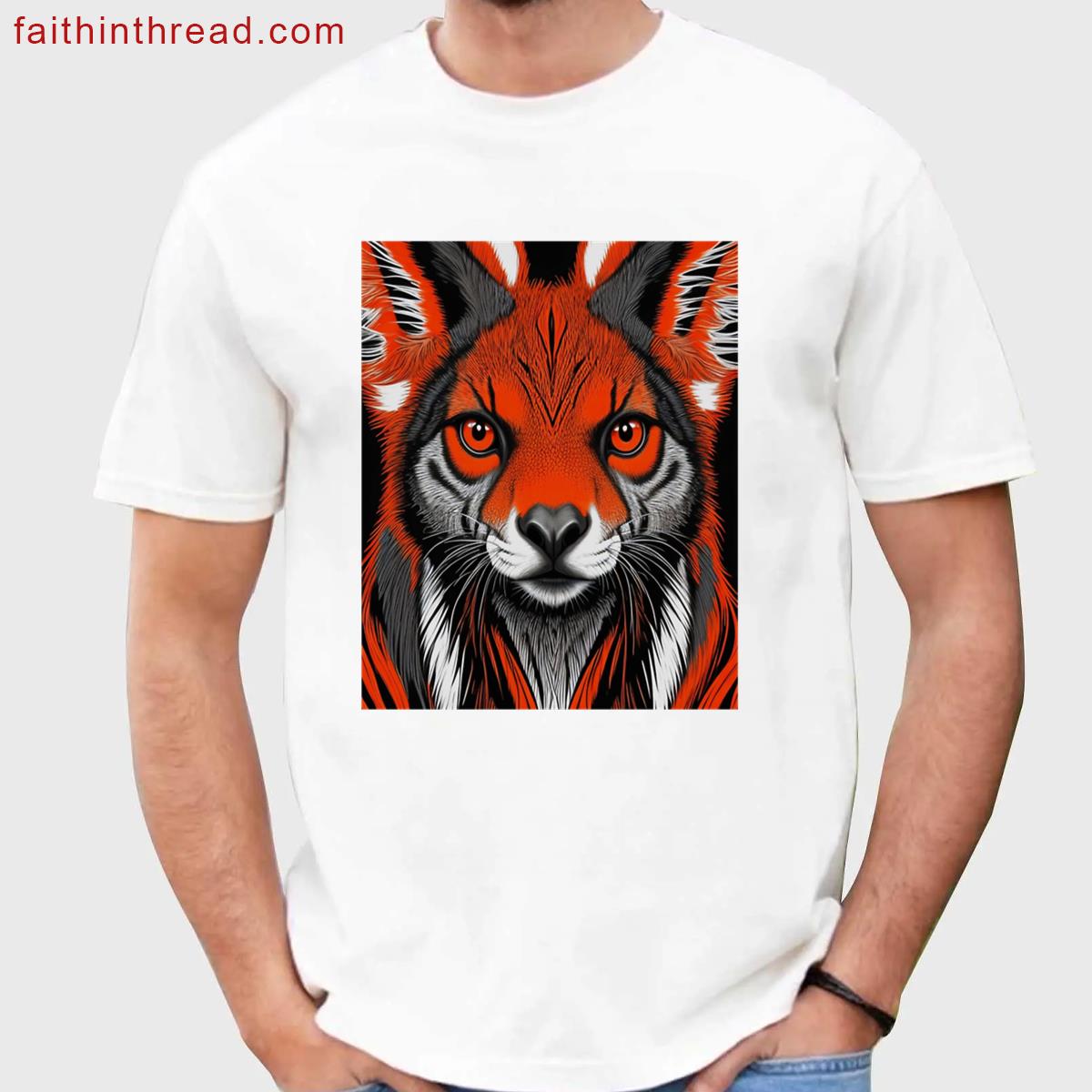 Scarlet Red Kangaroo Tee Shirt