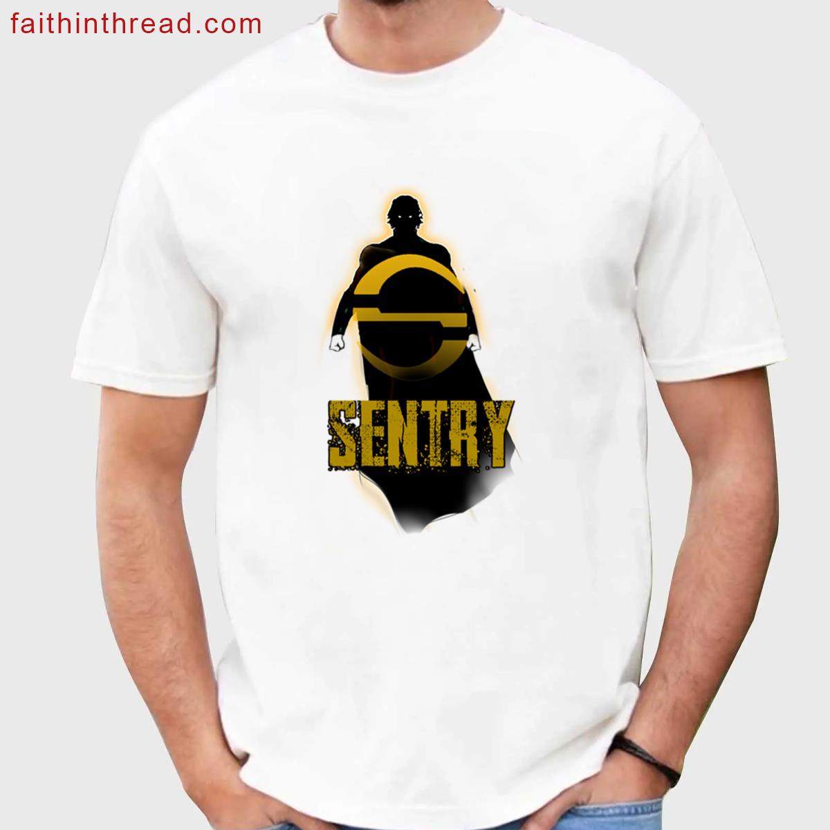Sentry Thunderbolts Graphic Tee Shirt