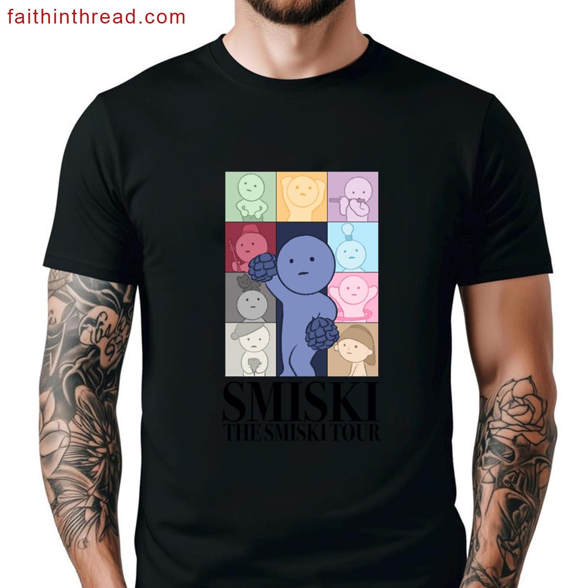 Smiski Eras Graphic Tee Shirt