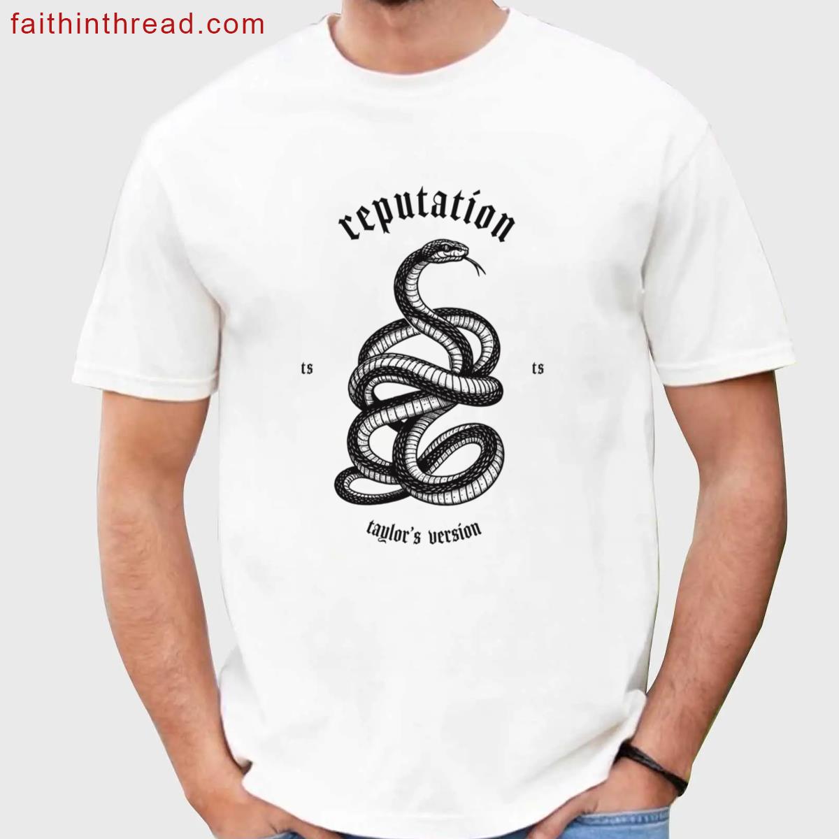 Snake Design Reputation Shirt