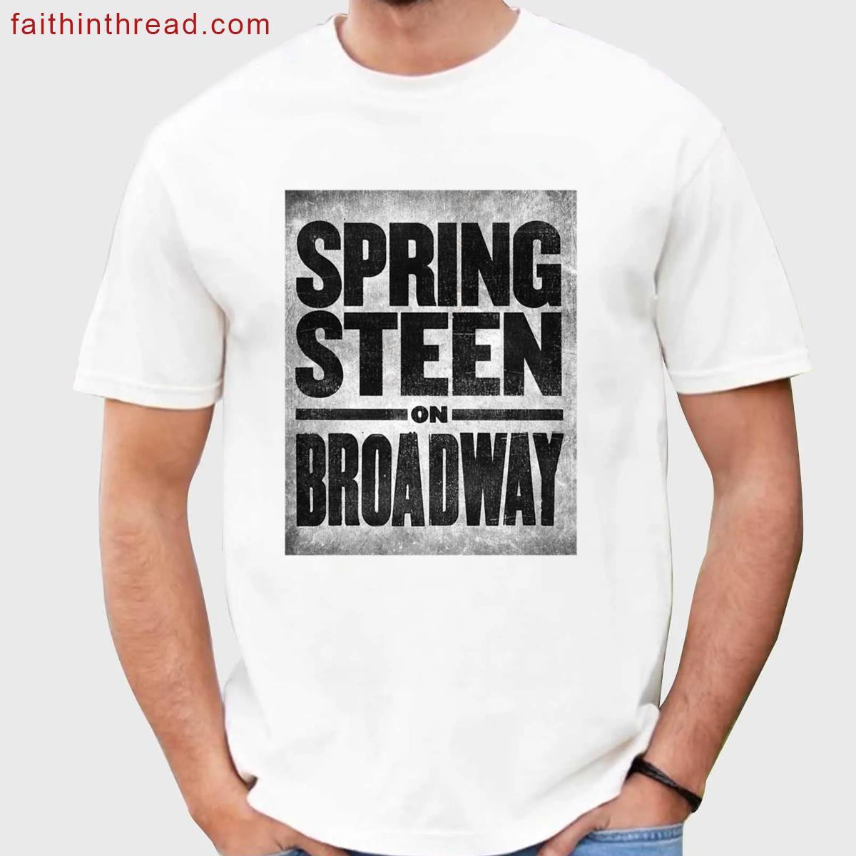 Springsteen Apparel Walter Kerr Theater Shirt