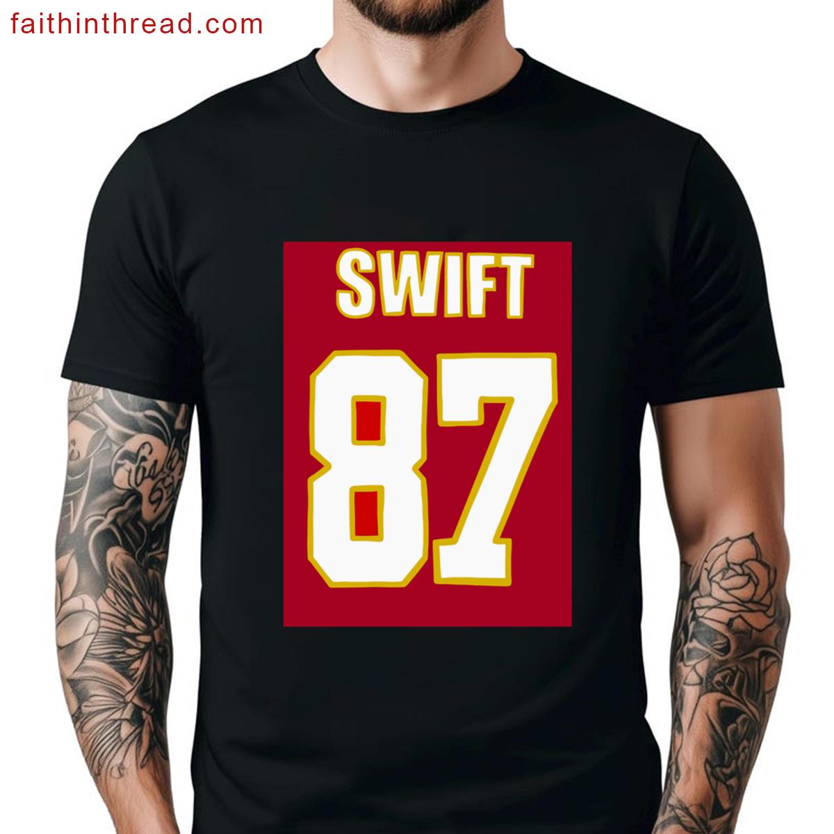 Swift Kelce Jersey Style Shirt