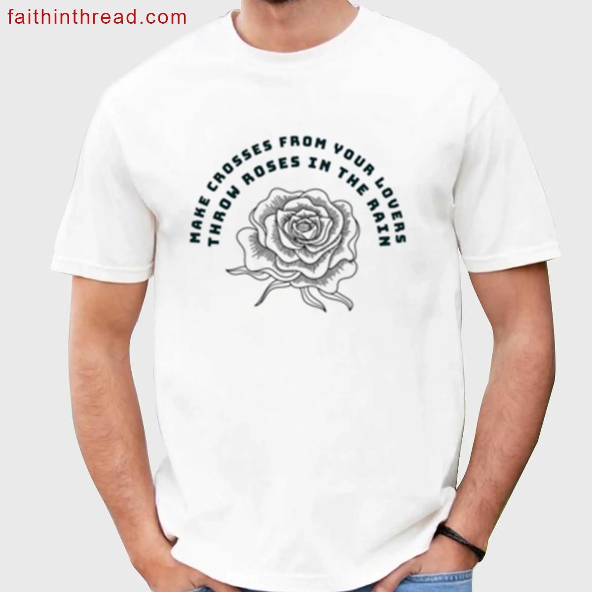 Thunder Road Floral Graphic Tee Shirt