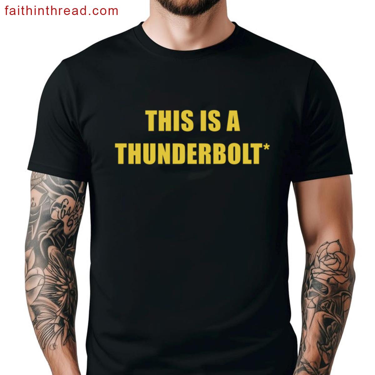 Thunderbolt Graphic Tee Shirt