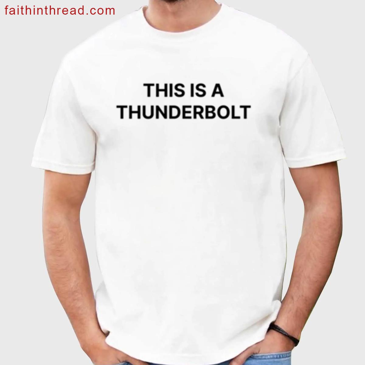 Thunderbolt Trendy Design Shirt