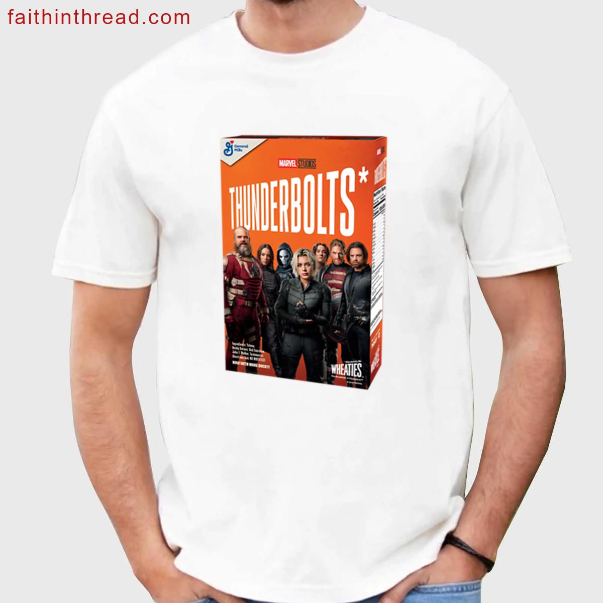 Thunderbolts 3d Cereal Shirt