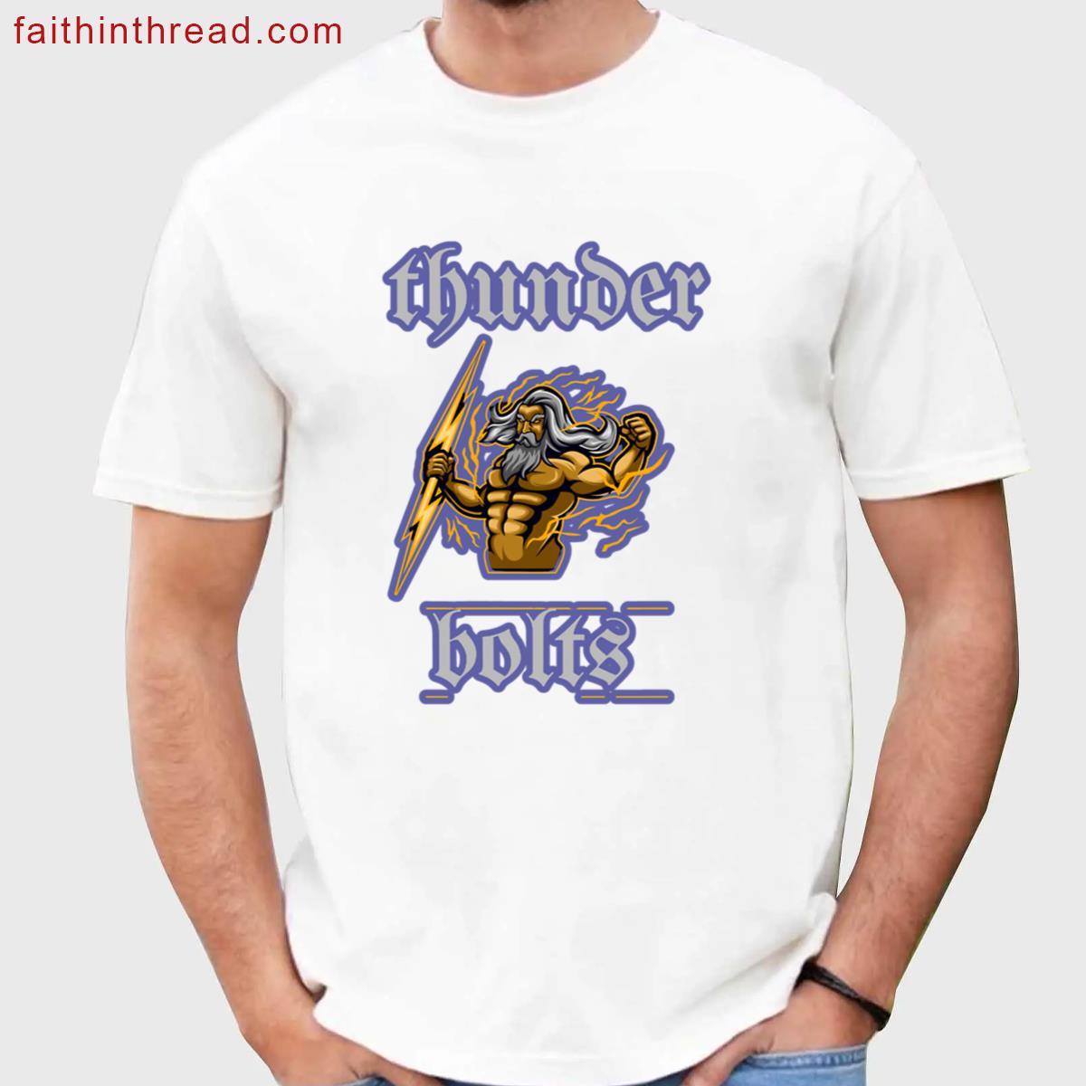Thunderbolts Action Design Shirt
