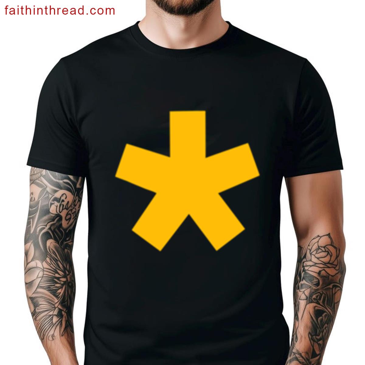 Thunderbolts Asterisk Design Shirt