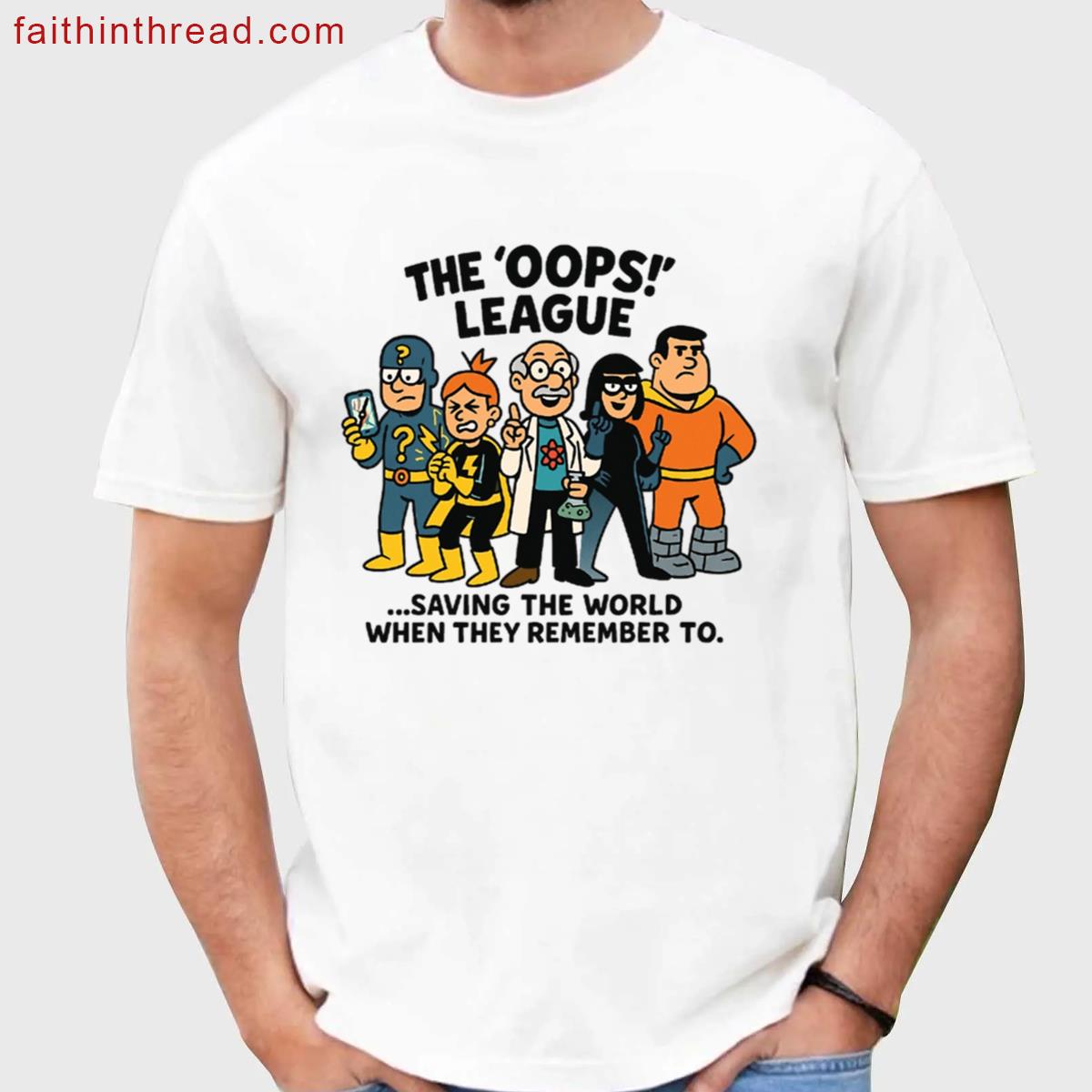 Thunderbolts Edition Oops Tee Shirt