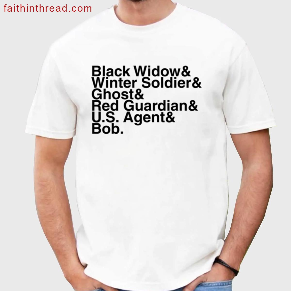 Thunderbolts Hero Names Shirt