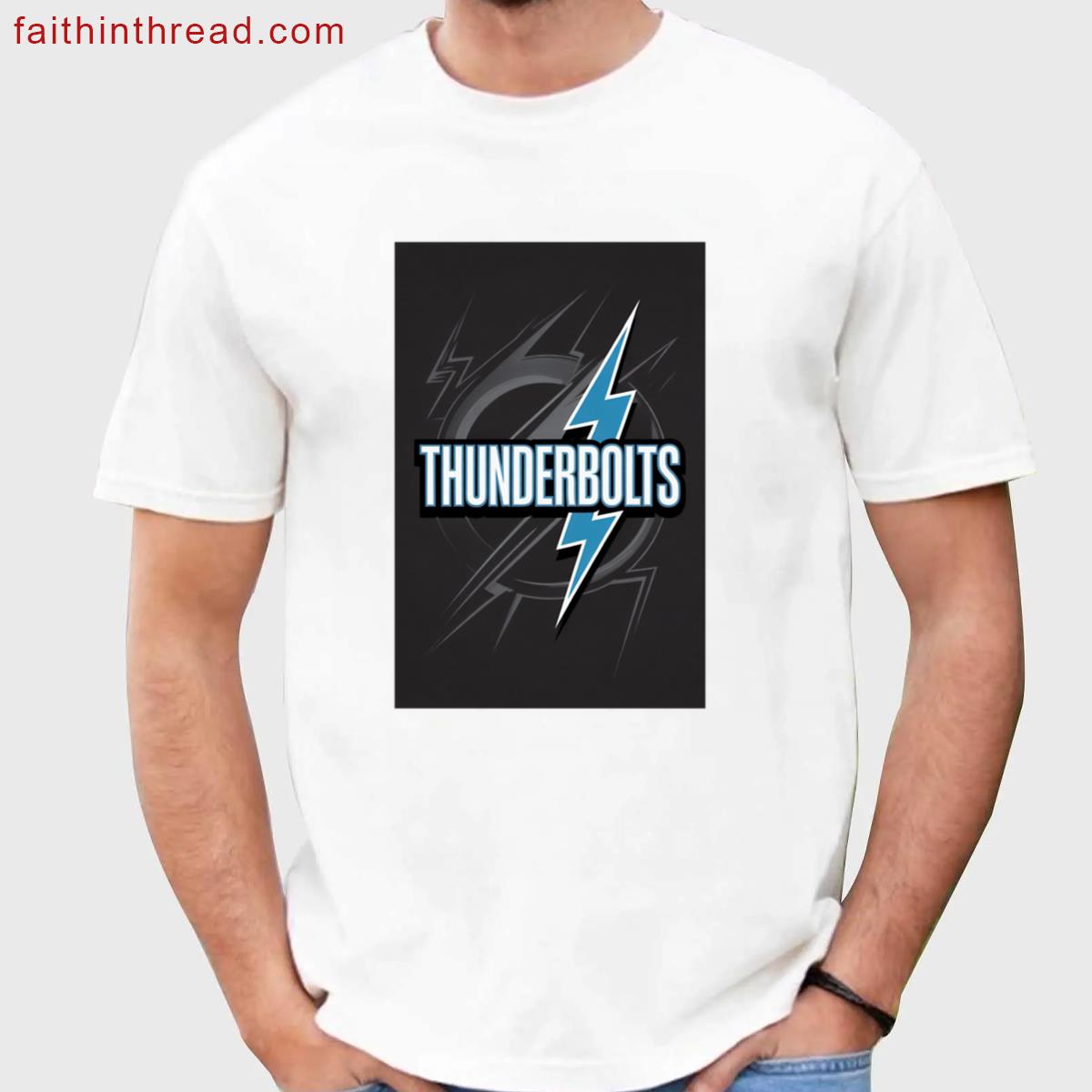 Thunderbolts Heroes Villains Tee Shirt