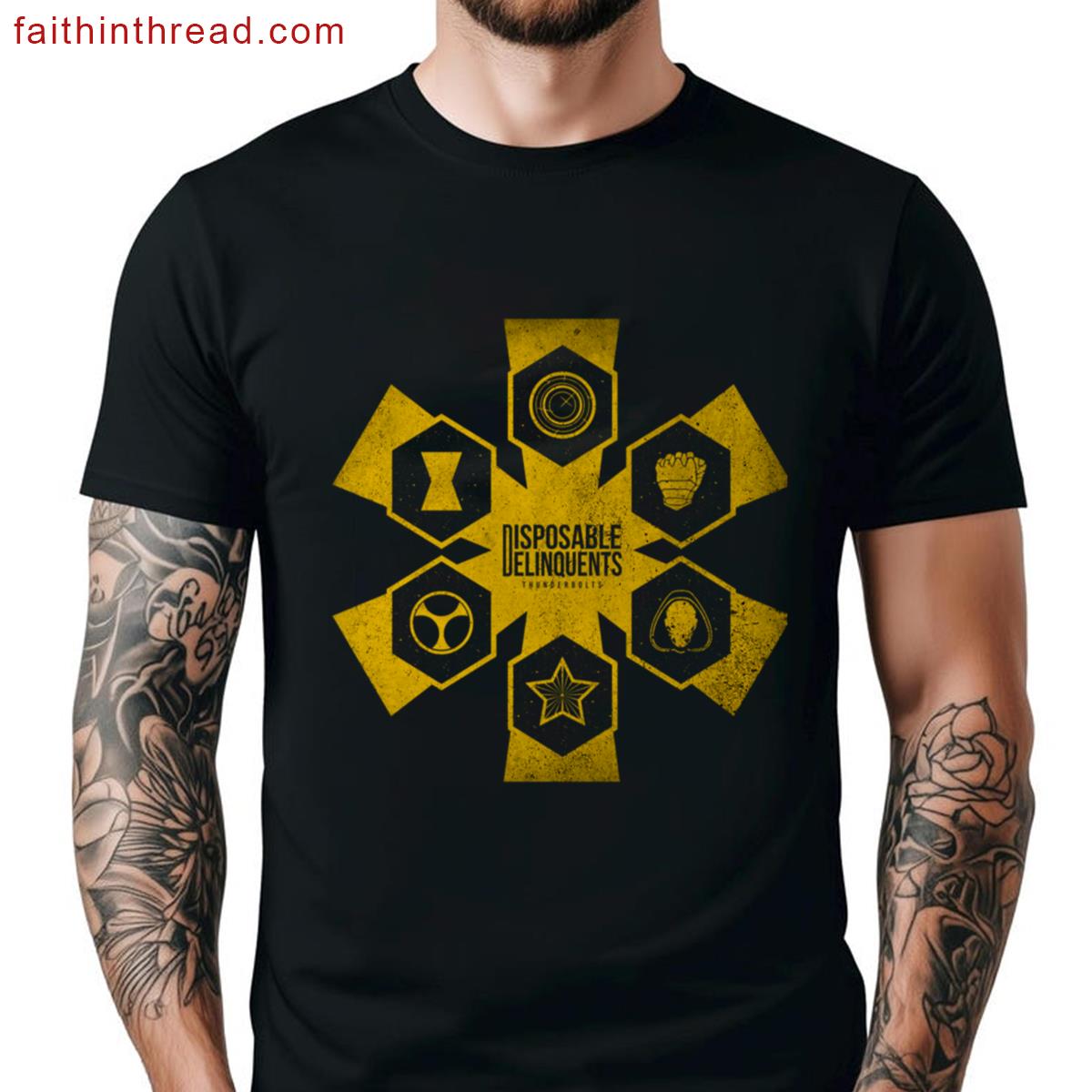 Thunderbolts Iconic Symbols Shirt